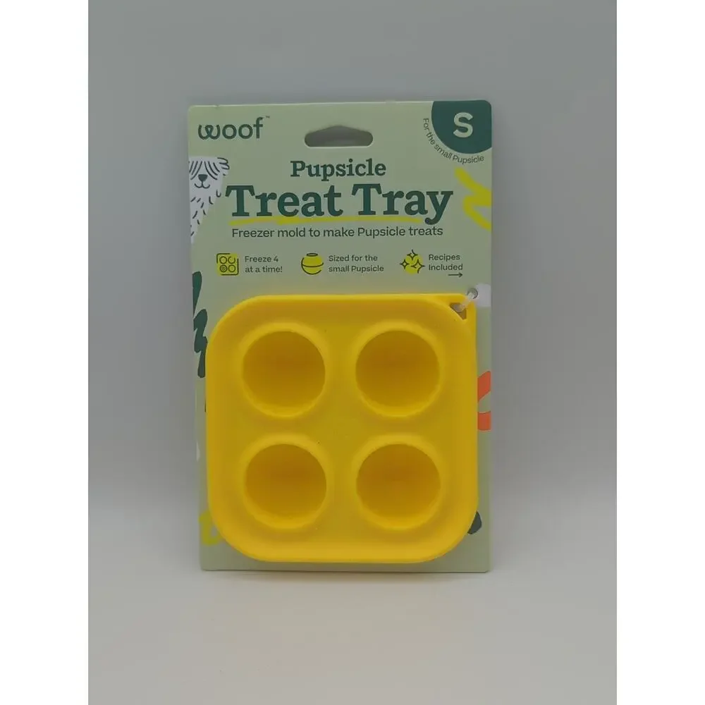 Woof Pupsicle Treat Tray Small Freezer Mold for Refills Low Mess Dog Treat NEW